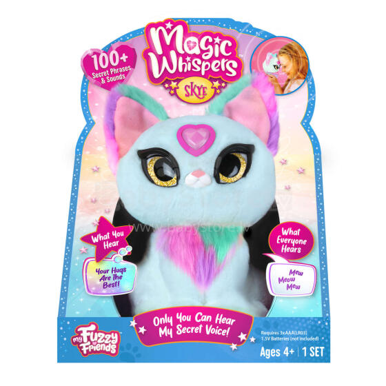 My Fuzzy Friends Interactive toy- Magic Whispers Skye