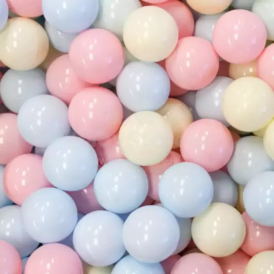 ball pit balls – premium pastel set (500 pcs, 7cm large)