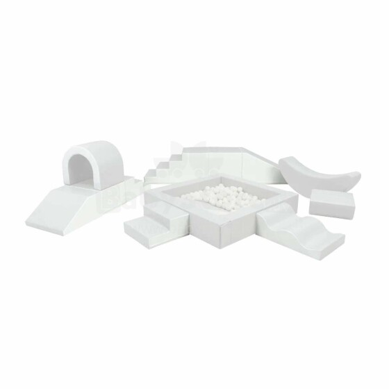 Iglu Soft Play Party Set Art.159998 White Игровой многофункциональный/модульный центр