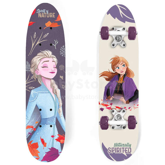 WOODEN SKATEBOARD FROZEN