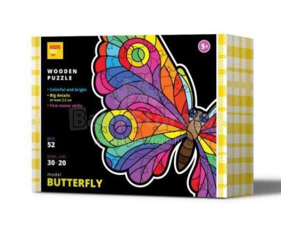 Kids Do Wooden puzzle  Art.AP3115 Butterfly