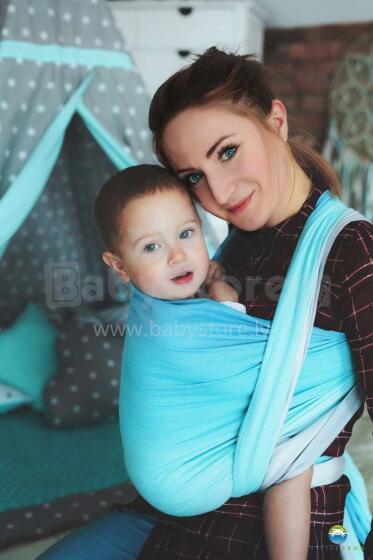 Little Frog  Wrap Sling Bamboo Art.160779 Lazurite