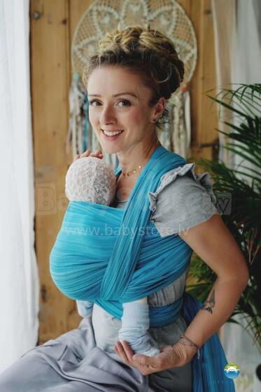 Little Frog  Wrap Sling  Art.160790 Aquamarine