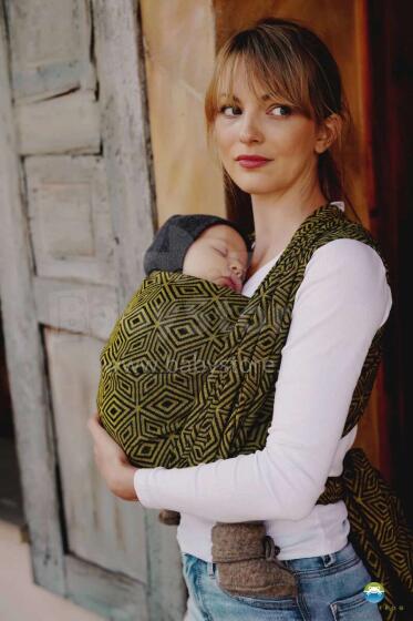 Little Frog  Wrap Sling  Art.160815 Golden Cube