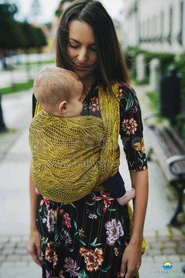 Little Frog  Wrap Sling  Art.160832 Lemon Wildness