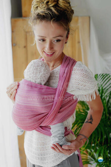 Little Frog Wrap Sling Art.160944 Bamboo Ruby