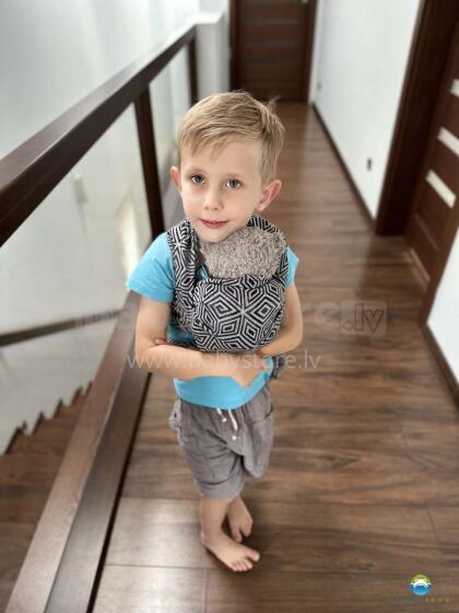 Little Frog Doll Wrap Sling Art.160997 Black Cube