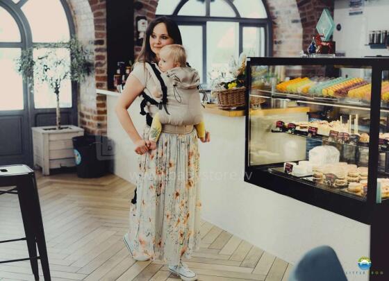 Little Frog Baby Carrier Prime Art.161023 Linen Saharan