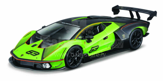 BBURAGO 1:24 auto model Race Lamborghini Essenza SCV12, 18-28017