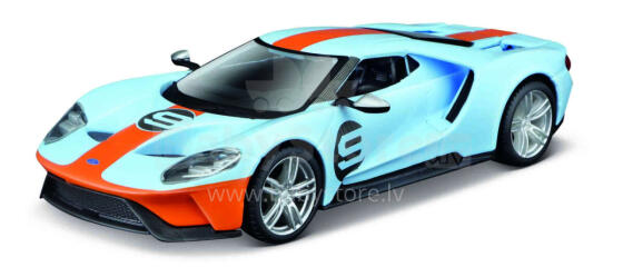 BBURAGO 1:32 auto model Race 2019 Ford GT, assort., 18-41164