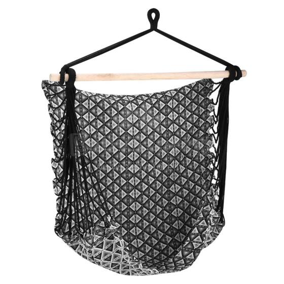 Hammock/seat black white Spokey BENCH