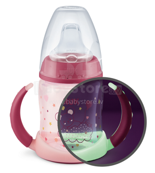 Nuk First Choice Night Art.SK6120 Colour-changing feeding bottle 150ml with silicone teat, (6-18 months)