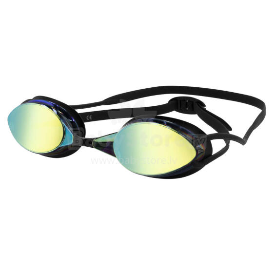 Swimming goggles with two stripes black Spokey SPARKI