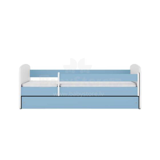 Bed babydreams blue without pattern with drawer without mattress 180/80
