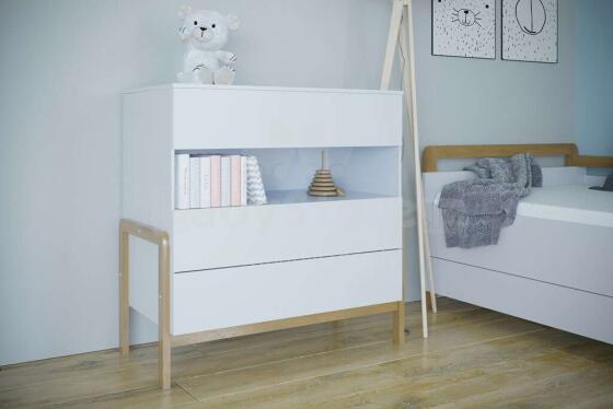 Chest of drawers Victor white