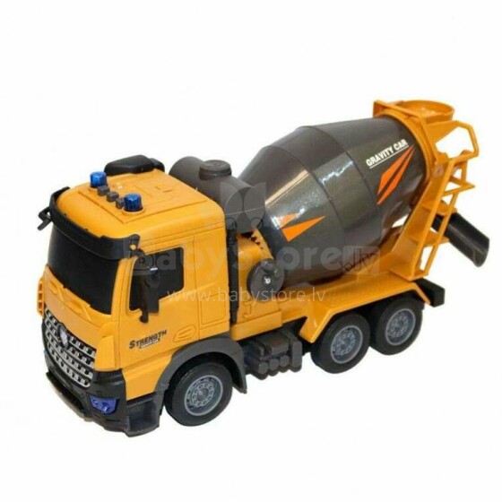 Friction Truck Concrete Mixer-Truck with Sounds and Lights