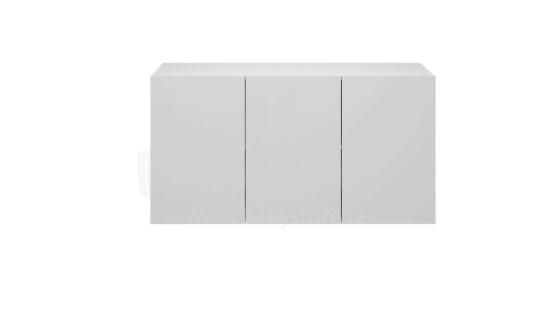 Dallas white chest of drawers