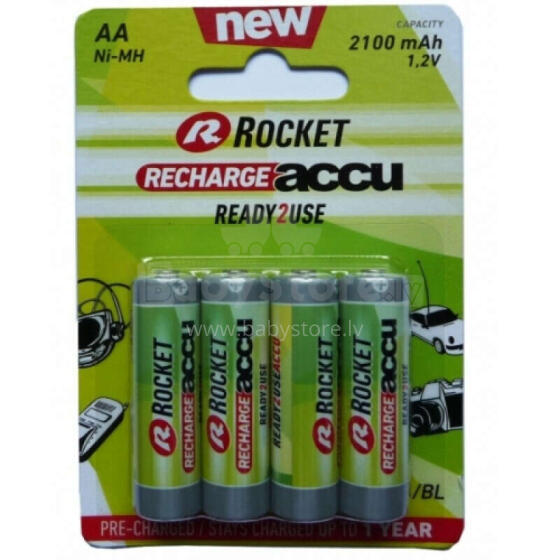 Precharged HR6 2100MAH ALWAYS READY Блистерная упаковка 4шт.