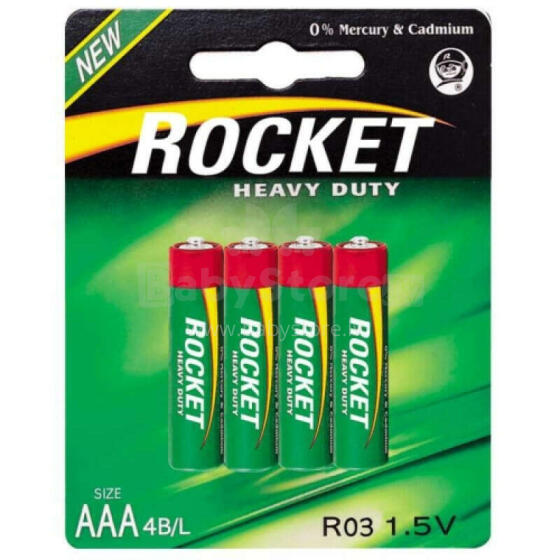 R03-4BB (AAA) Блистерная упаковка 4шт.