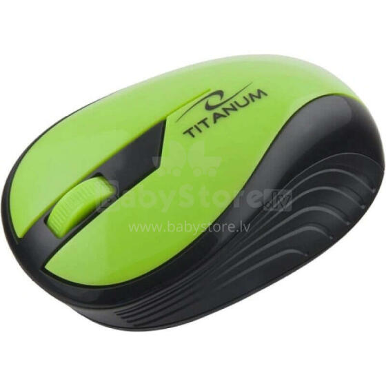 TM114G GREEN 1000DPI OPTISKĀ BEZVADU DATORPELE