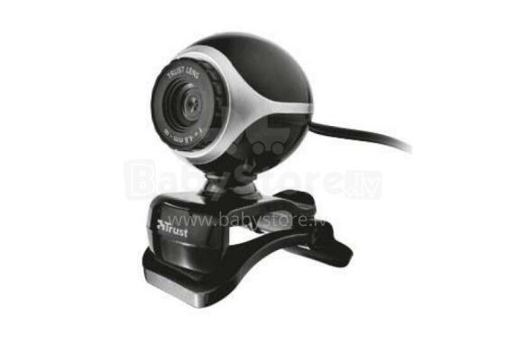CAMERA WEBCAM USB2 EXIS/BLACK/SILVER 17003 TRUST