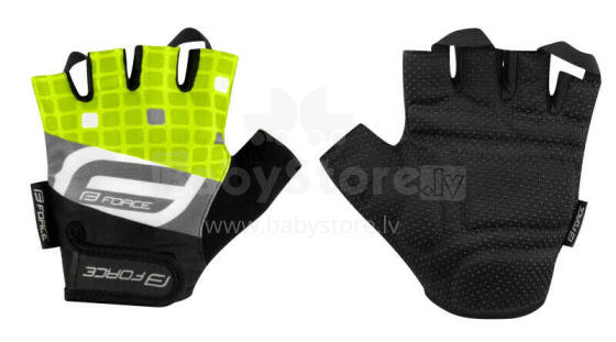 Cimdi Force Square  Electro Yellow /Black L