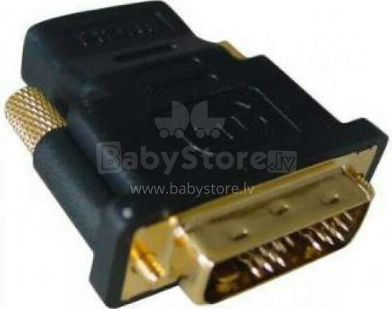 Адаптер Gembird AV HDMI (F) Адаптер DVI (M), позолоченный (A-HDMI-DVI-2)