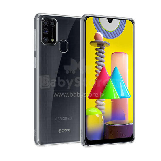 Чехол Crong Crystal Slim для Samsung Galaxy M31