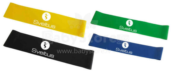 Набор расклешенных лент AEROBIC LATEX BANDS 4шт.