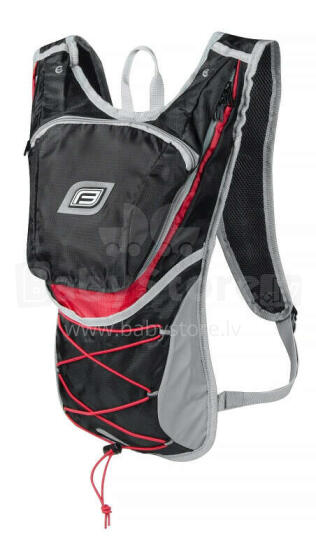 Mugursoma Force Twin 14 l, Black/Red