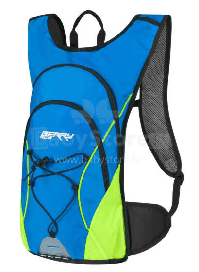 Mugursoma Force Berry Ace, 12 L Blue/Fluorescent