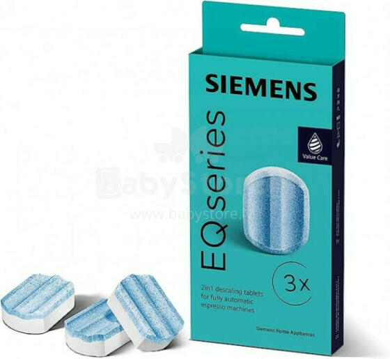 Siemens TZ 80002B atkaļķošanas tabletes