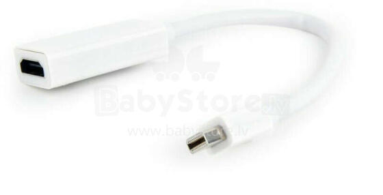 Gembird DisplayPort Mini AV adapteris - balts HDMI (A-MDPM-HDMIF-02-W)