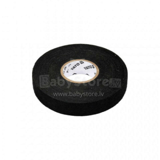 Auduma līmlente kabeļiem 19mm x 15m YATO