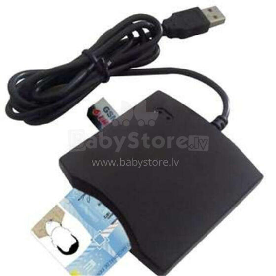 Transcend SMART CARD READER USB PC/SC Black