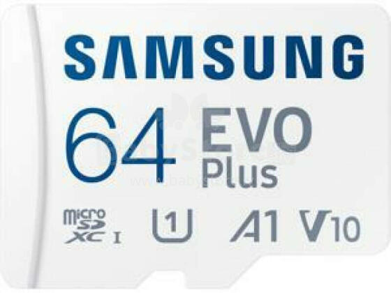 MEMORY MICRO SDXC EVO+ 64GB/V10 W/A MB-MC64KA/EU SAMSUNG