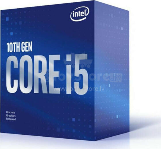 Процессор Intel Core i5-10400F, 2,9 ГГц, 12 МБ, BOX (BX8070110400F)