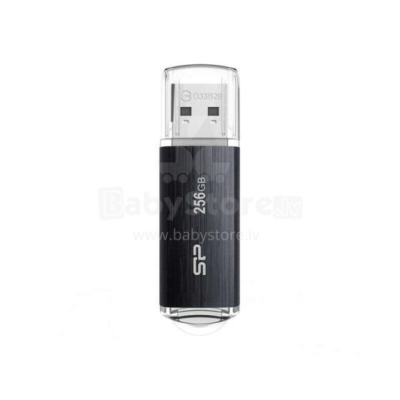 Флэш-накопитель SILICON POWER Blaze B02 USB 256 ГБ USB Typu-A 3.2 Gen 1 (SP256GBUF3B02V1K) Черный
