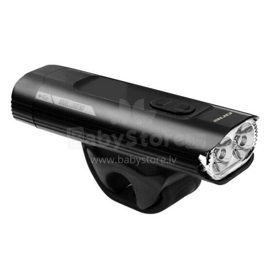 Фонарь передний Rock Machine F.Light 65 USB Black/Grey