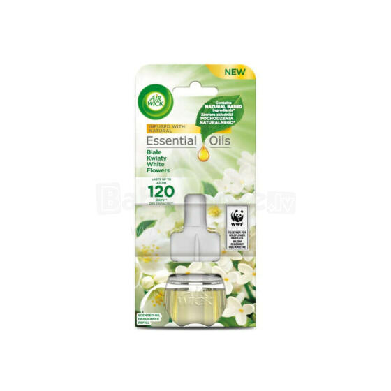 Air Wick Electric White Flowers 19ml uzpilde