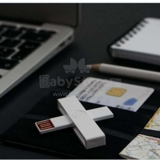+ID Smart Card Reader white, BLISTER