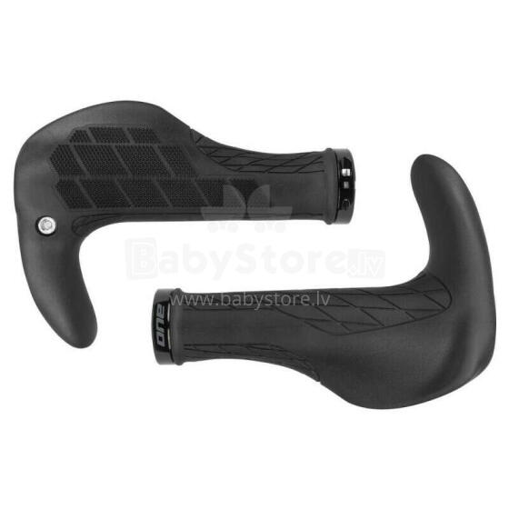 Stūres rokturi One Comfort Grip 30 Black