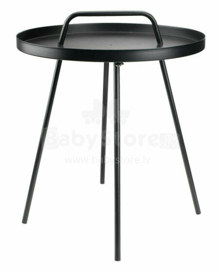 Jysk приставной столик IDRE D45xH52 черный