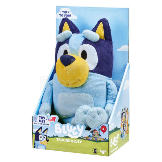 BLUEY Interaktīva plīša rotaļlieta Bluey