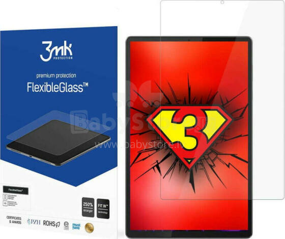 3MK ekrāna aizsargs 3MK FlexibleGlass Lenovo Tab M10 Plus 2nd Gen 10,3" hibrīds stikls