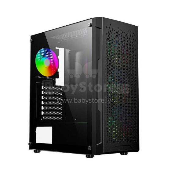 Gembird CCC-FC-400X ARGB Fornax 400X spēļu datora korpuss, melns