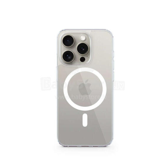 EPICO RESOLVE CASE MAGNETIC IPHONE 15 PRO - caurspīdīgs