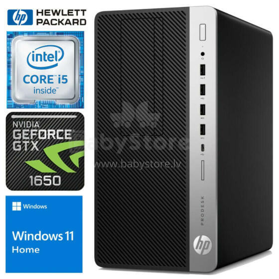 HP 600 G4 MT i5-8500 8GB 1TB SSD M.2 NVME+1TB GTX1650 4GB WIN11Home