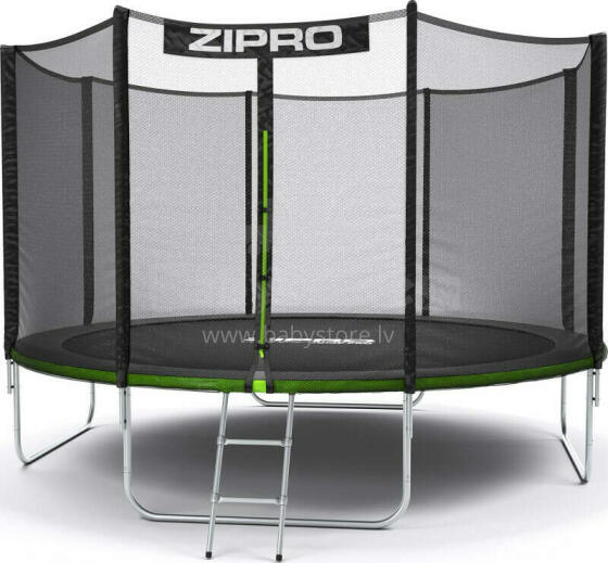 Zipro Jump Pro dārza batuts ar āra tīklu 12 pēdas 374 cm
