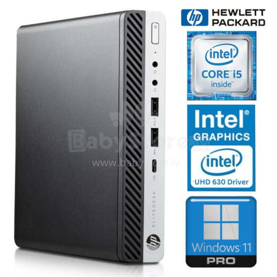 HP 800 G5 Desktop Mini i5-9500T 32GB 512SSD M.2 NVME WIN11Pro